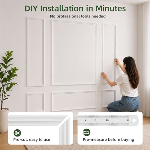 Pre-Cut Wall Molding Kit - Image 5