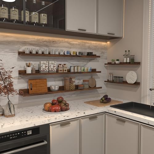 Giftgarden 47 Inch Long Floating Shelves - Image 2