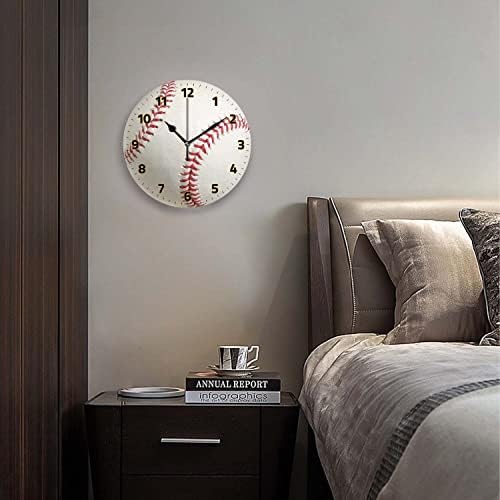 Battery Operated Wall Clocks 12 Inch, Silent Home Decor - Image 3