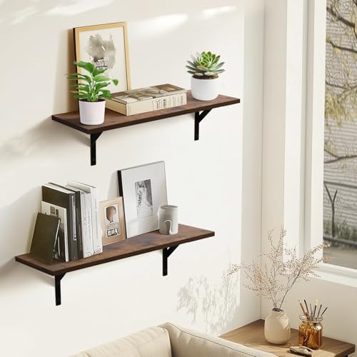 Tectocker-DOU 24" Long Floating Book Shelves - Image 2