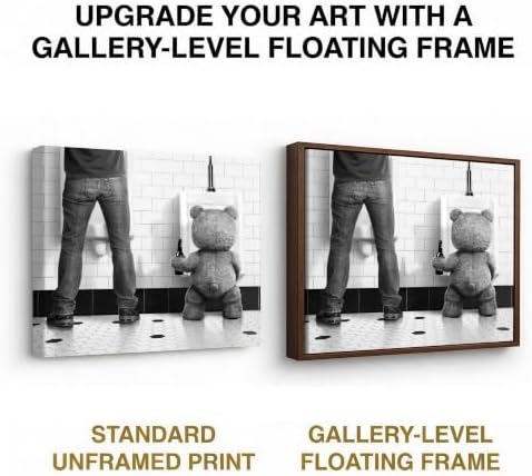B.B.F MAKE Funny Comedy Movie Framed Canvas Wall Art - Image 2