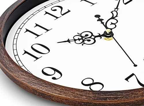 Bernhard Products Wall Clock 12 Inch Silent Non Ticking Movement Quality Quartz - Image 2