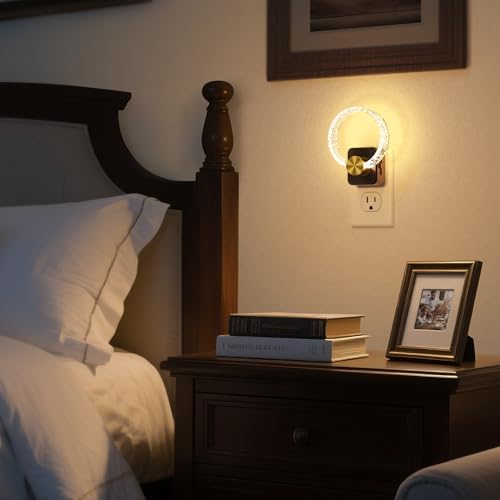 DORESshop LED Night Light, Decorative Night Light Plug Into Wall - Image 7