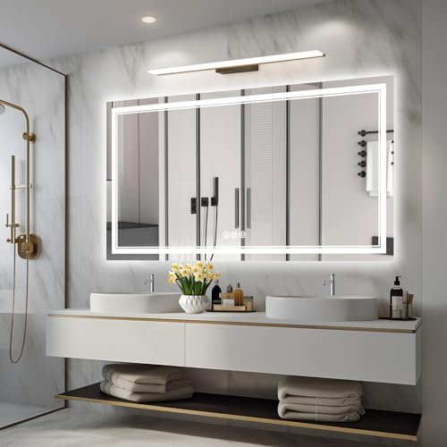 Ratsamee 55"x30" LED Bathroom Mirror - Image 2