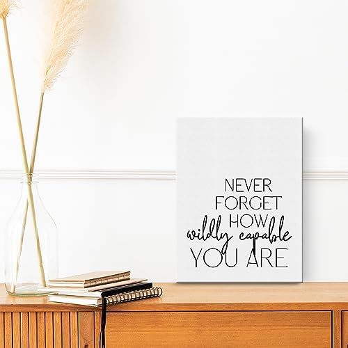 Inspirational Office Decor Canvas Wall Art Framed Positive Quotes - Image 4