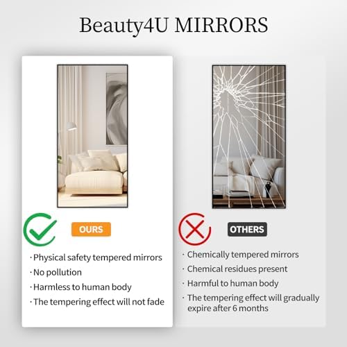 Beauty4U 59" x 16" Full Length Mirror - Image 4