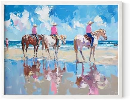 HAUS AND HUES Coastal Cowgirl Room Decor by HausandHuesArtPrints
