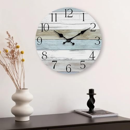 16 Inch Wall Clock, Silent Battery Operated Analog Clock - Image 5