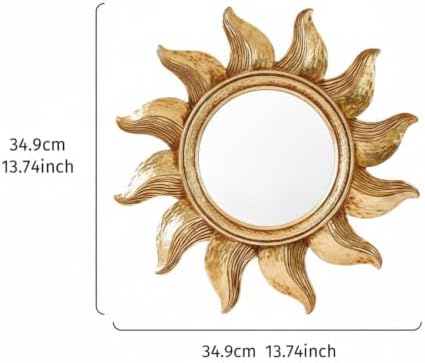 Novabright Sunburst Celestial Mirror 90s Wall Decor - Image 4