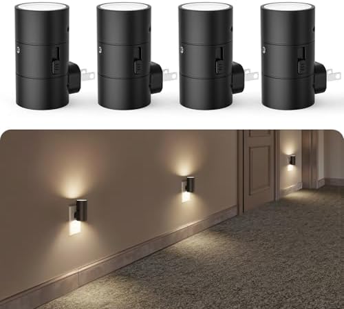 VOLISUN Night Light, Dimmable Led Night Lights Plug into Wall, Amber/3000K/4500K by VOLISUN