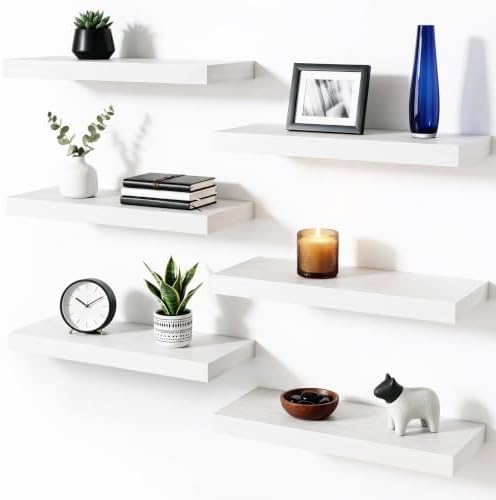 Fixwal Floating Wall Shelves for Decor by Fixwal