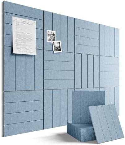 Fluxynara 48" x 36" Large Felt Bulletin Board，Coastal Haze by FLUXYNARA