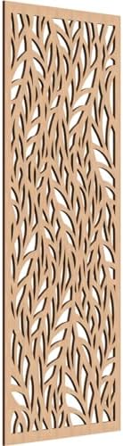 Ortonville Decorative Pierced Fretwork Wood Wall Panels, 25 3/8"W x 64 3/8"H x by EkenaMillwork