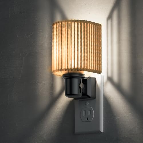 L LOHAS LED Bright Night Lights Plug into Wall, Dimmable Night Light Boho by LLOHASLED