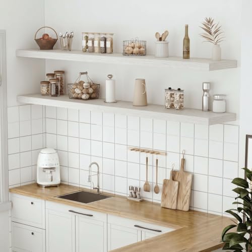 Vivelove Deep Floating Shelves 72x12” Set of 1 - Image 2