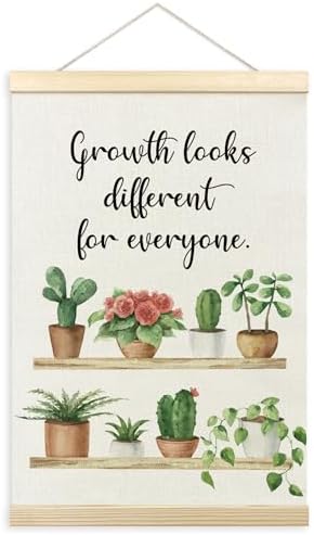 TLESKE Mental Health Poster Hanger Frame, Motivational Inspirational Hanging by Unknown