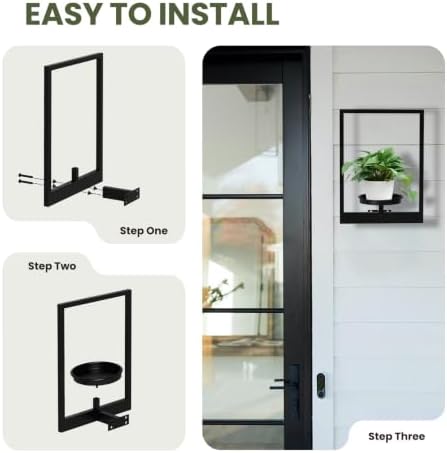 Wall Plant Holder Floating Plant Shelves - Image 6