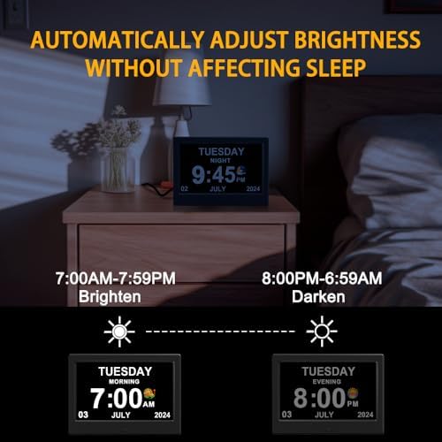 2026 Digital Clock Plug-in, Power Outage Memory, DST Display Time, and Year - Image 3