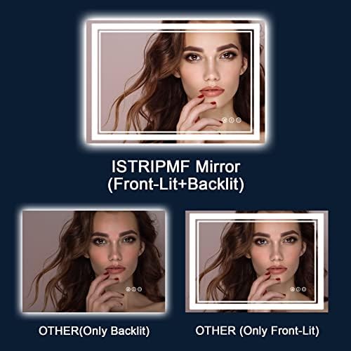 48x40 Inch LED Bathroom Mirror - Image 5