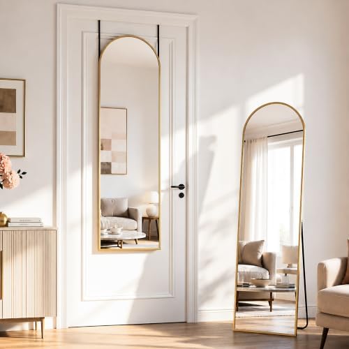 Suidia 56"x14" Arched Full Length Mirror by SuidiaMirror