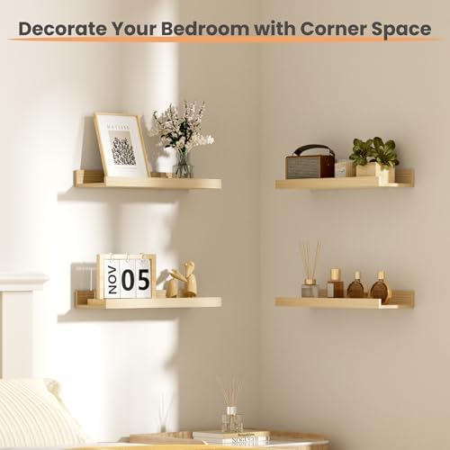 upsimples Floating Shelves for Wall Decor Storage - Image 2