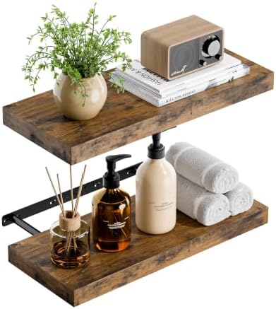 upsimples 15.7 inch Floating Shelves by upsimples