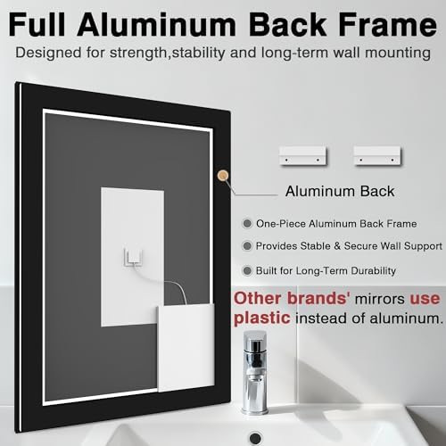 EchosLife 51x32 LED Bathroom Mirror - Image 4