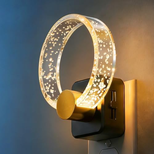 DORESshop LED Night Light, Decorative Night Light Plug Into Wall by DORESshop