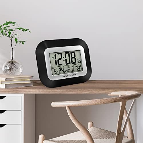 Westclox Large Digital Wall Clock Battery Operated - Image 5