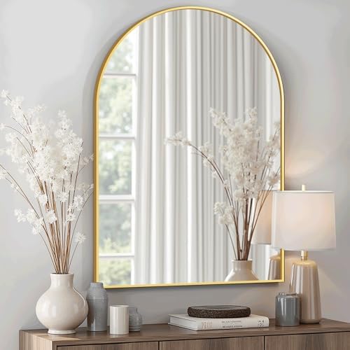 Arched Bathroom Mirror for Wall by TRAHOME