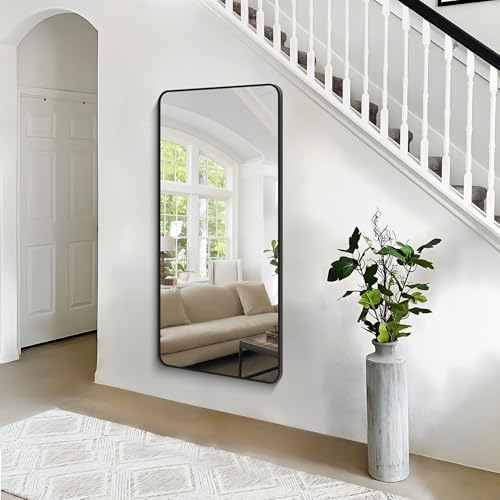 BONEWEI 30x60 inch Bathroom Mirror, Wall Mounted Bathroom Frame Vanity Mirror - Image 5