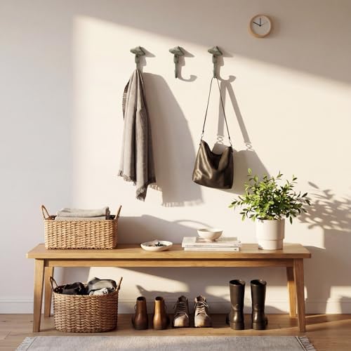 3 Pcs Mushroom Wall Hooks Decorative Iron Mushroom Shaped Hanging Hooks Wall - Image 5