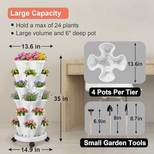 GameXcel Vertical Planter Tower - Image 6