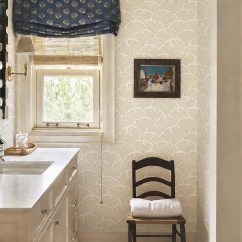 Dimoon Peel and Stick Wallpaper Boho Beige Contact Paper Neutral Cottage - Image 7