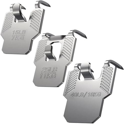 25Pcs 15 25 40 LB Drywall Picture Hangers Claw Hooks Heavy Duty by %28ApeBest%29
