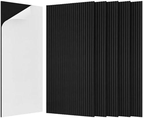 BUBOS 4-Pack Acoustic Panels 47.2"x23.6", Peel & Stick Sound Wall Panels by BUBOS