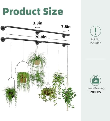 Galood Plant Hanger Indoor Hanging Planters - Image 4