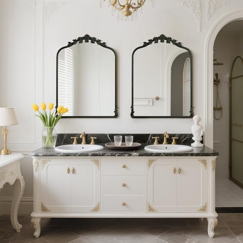 WallBeyond Black Antique Mirror - Image 5