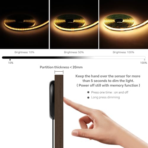 Black Cabinet Light 6‑in‑1 LED Strip - Image 2