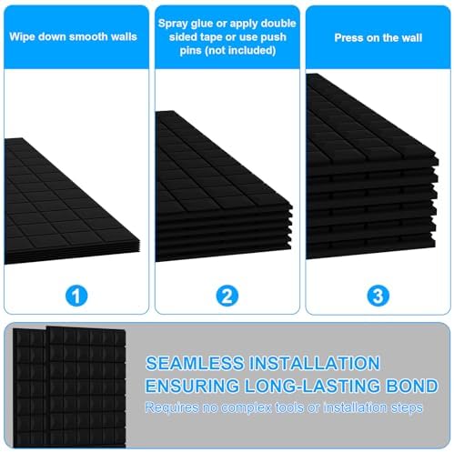 4 Pack Acoustic Foam Panels - Image 7