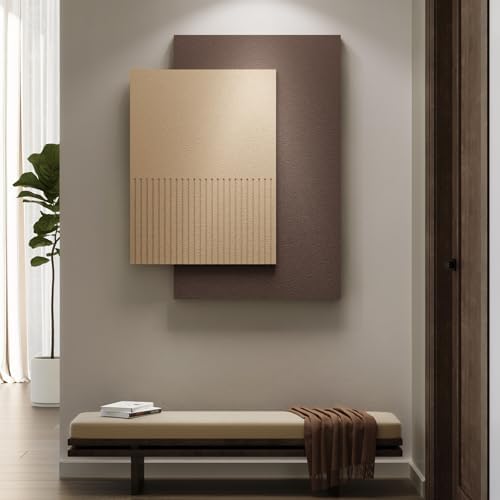 3D Textured Neutral Abstract Wall Art, Modern Minimalist Artwork - Image 5