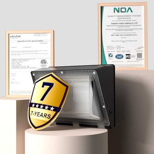 Lightdot 10 Pack 150W LED Wall Pack Lights, Outside LED Exterior Light - Image 5