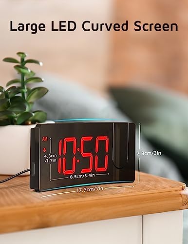 GOLOZA Projection Alarm Clock, Digital Clock - Image 5