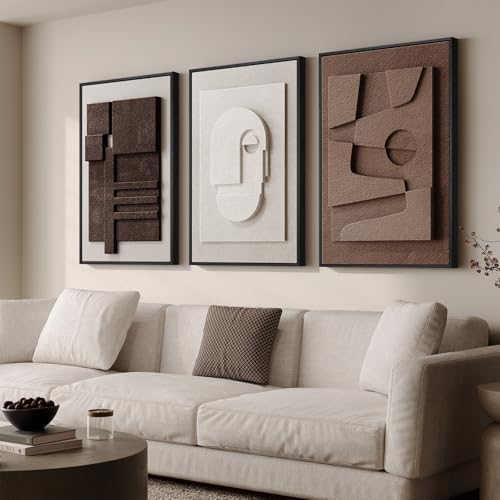 Large Framed 3D Wall Art for Living Room - Image 2