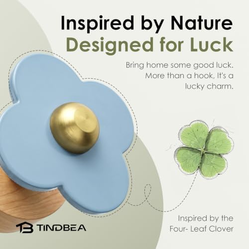 Tindbea Upgreded Heavy Duty Coat Rack Wall Mount - Image 2