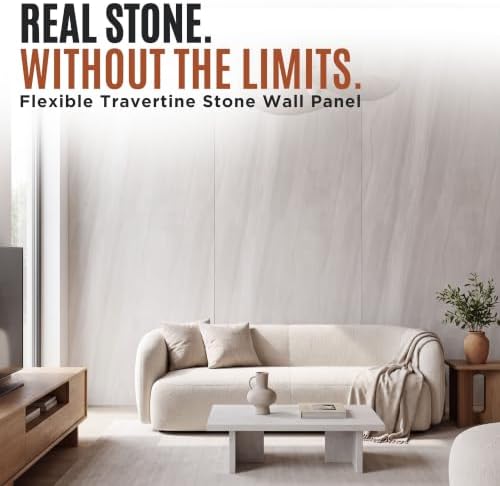 Sand Stone Limestone Flexible Clay Stone 12"x12" Wall Panel Sample - Image 2