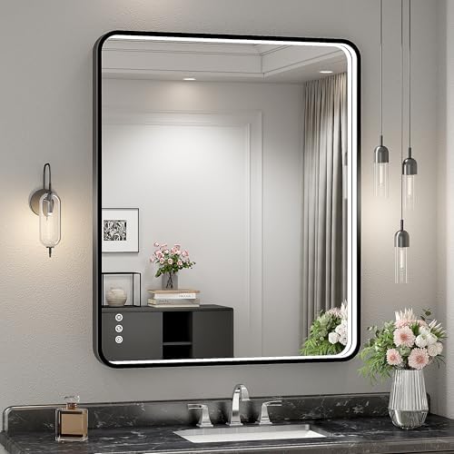 30x36 Inch LED Bathroom Mirror by Twalsu