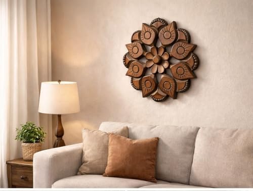 Wooden Designer Wall Hanging Plaques/Wall Plaque Wall Décor Plaques Set of - Image 6