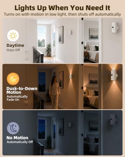 EZVALO Motion Sensor Wall Lights, No Drill Mount Ambient Lighting - Image 3