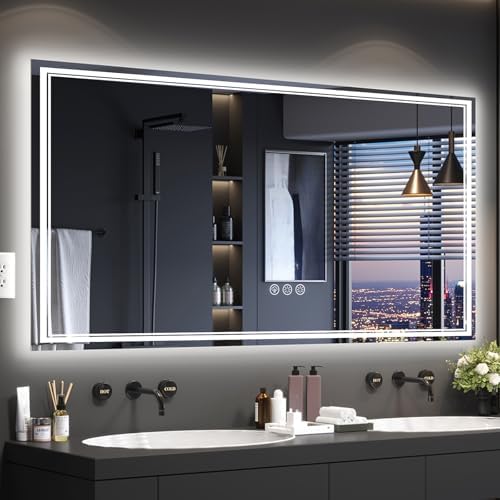 Ratsamee 72"x36" LED Bathroom Mirror by RATSAMEE